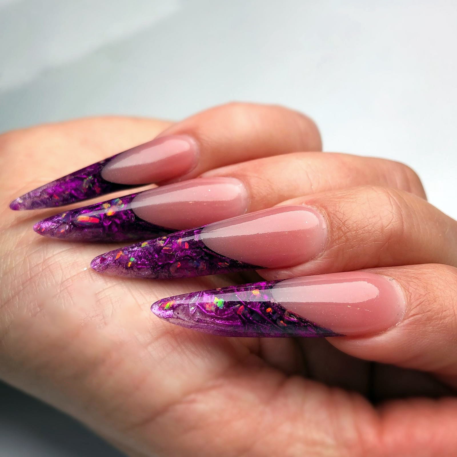 curso de uñas de gel con técnica inversa