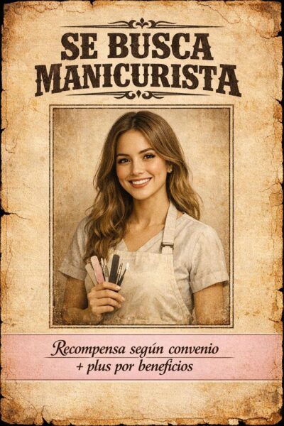 Oferta de trabajo técnica de uñas Rock'n Nails San Sebastián de los Reyes